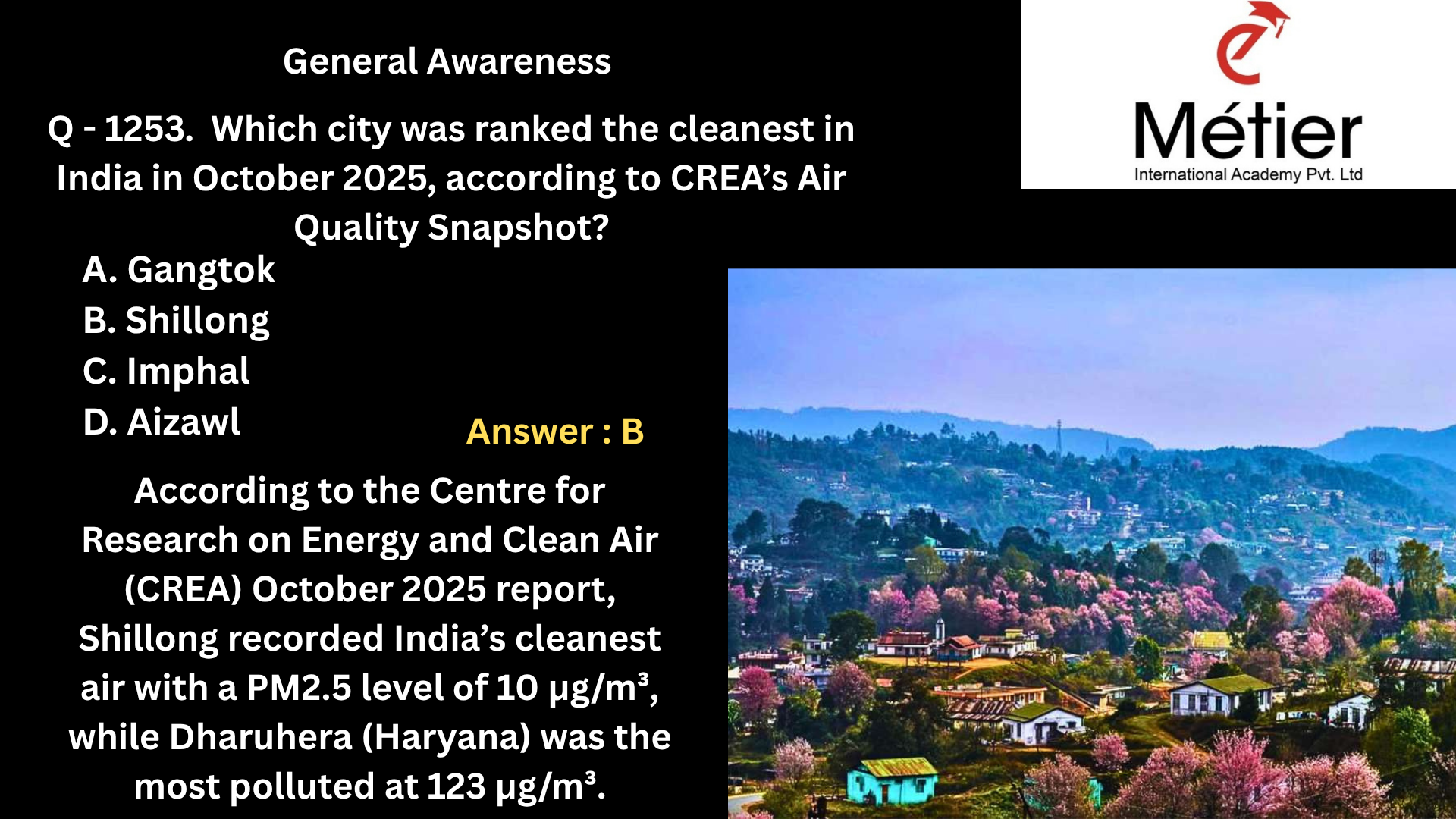 11 Nov 2025 General Knowledge